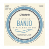 Photo D'ADDARIO EJS60 BANJO 5ST STAINLESS STEEL LIGHT