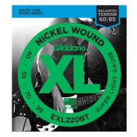 D'ADDARIO EXL220BT NICKEL WOUND BT LONG 40-95