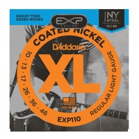 Photo D'ADDARIO EXP110NY COATED NICKEL WOUND REGULAR LITE 10-46