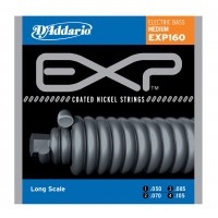 Photo D'ADDARIO EXP160 COATED NICKEL WOUND BASS MEDIUM 50-105