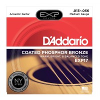 Photo D'ADDARIO EXP17NY EXP COATED PHOSPHORE BRONZE MEDIUM 13/56