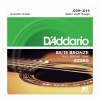 Photo D'ADDARIO EZ890 BRONZE 85/15 SUPER LIGHT 09/45