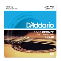 D'ADDARIO EZ940 BRONZE 85/15 LIGHT 12C 10/50