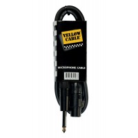 YELLOW CABLE STANDARD JACK/XLR FEMELLE