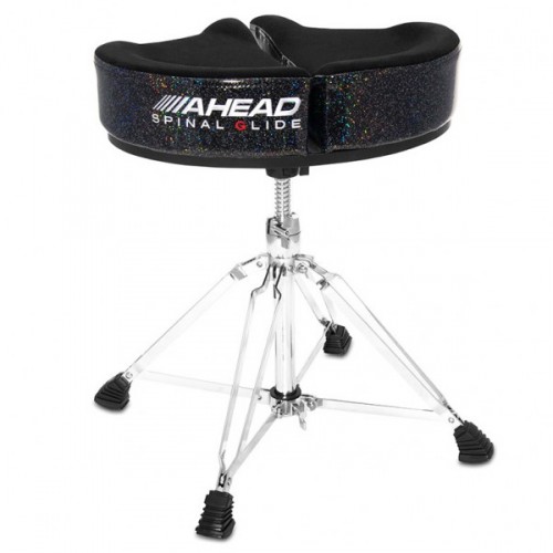 AHEAD SPG-BS-4 SIÈGE BATTERIE SPINAL-G 4 PIEDS NOIR PAILLETE