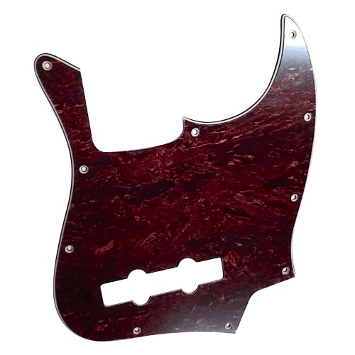 YELLOW PARTS EZ2102T - PLAQUE JAZZ BASS ÉCAILLE DE TORTUE 3 PLIS