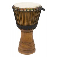 Photo TANGA DJEMBE IROKO 9.5" NATUREL