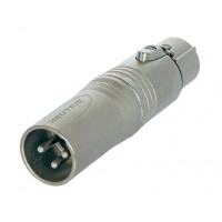 Photo NEUTRIK NA3M5F - ADAPTATEUR DMX XLR 5 FEMELLE/3 MALE
