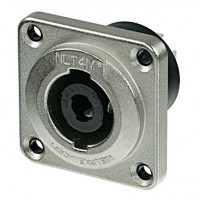 Photo NEUTRIK NLT4MP - EMBASE SPEAKON MALE 4 POLES ÉTANCHE IP54