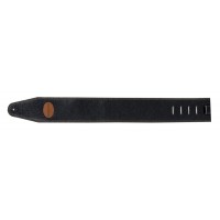 Photo TOBAGO BB-NS - COURROIE CUIR NOIR 7CM
