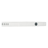 Photo TOBAGO C-BLANC - COURROIE CUIR BLANCHE 6.5CM
