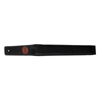 Photo TOBAGO CA-N - COURROIE CUIR ROUBOURREE NOIR 7CM