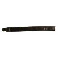 Photo TOBAGO CB-N - COURROIE CUIR NOIR 6CM