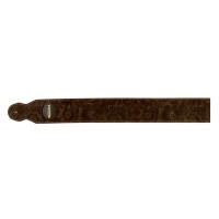 Photo TOBAGO SM-C - COURROIE NUBUC COGNAC 6CM