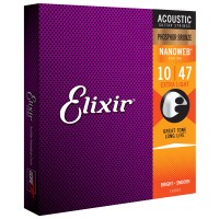 ELIXIR ACOUSTIC NANOWEB PHOSPHOR BRONZE