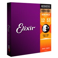 ELIXIR ACOUSTIC NANOWEB PHOSPHOR BRONZE