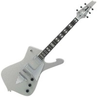 Photo IBANEZ PS120SP-SSP - SIGNATURE PAUL STANLEY - SILVER SPARKLE