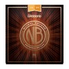 Photo D'ADDARIO NB1256 NICKEL BRONZE LIGHT TOP/MED BOTTOM 12-56