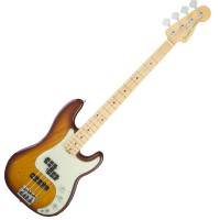 Photo FENDER AMERICAN ELITE PRECISION BASS ASH TOBACCO SUNBURST MN