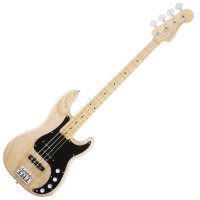 Photo FENDER AMERICAN ELITE PRECISION BASS ASH NATURAL MN