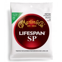 Photo MARTIN MSP7600 LIFESPAN SP EXTRA LIGHT 10/47 FOLK 12 CORDES