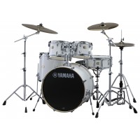 Photo YAMAHA STAGE CUSTOM BIRCH SET PURE WHITE