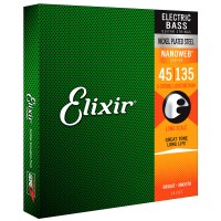 Photo ELIXIR 14207 BASS NANOWEB LIGHT/MEDIUM 45-135