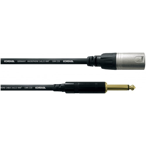 CORDIAL CCM10MP CABLE ESSENTIALS XLR M./JACK M. MONO - 10M