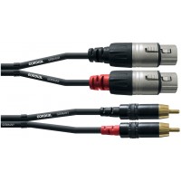 CORDIAL CABLE AUDIO ESSENTIALS 2 X RCA/XLR F