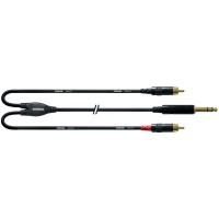 CORDIAL CABLE Y ESSENTIALS JACK TRS/2 RCA