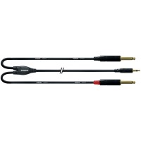 CORDIAL CABLE Y ESSENTIALS MINI-JACK TRS/2 JACK