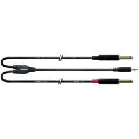 CORDIAL CABLE Y ESSENTIALS MINI-JACK TRS/2 JACK LONG