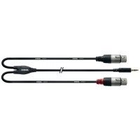 CORDIAL CABLE Y ESSENTIALS MINI-JACK TRS/2 XLR F