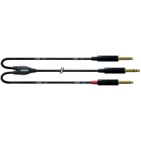 Photo CORDIAL CFY3VPP CABLE Y JACK STÉRÉO M./2 JACKS MONO - 3M