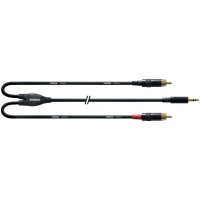 Photo CORDIAL CFY3WCC CABLE Y MINI-JACK STÉRÉO/2 RCA M. - 3M