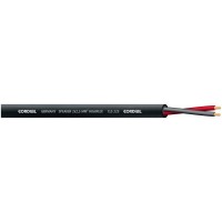 CORDIAL CLS225 BOBINE CABLE HP 2X 2.5MM NOIR - 100M