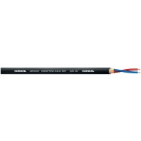 CORDIAL CMK222 BOBINE CABLE MICRO 2X 0.22MM NOIR - 500M