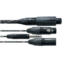 Photo CORDIAL CPM015CONVFMV CABLE PEAK CONVERTCON/XLR F.+XLR M.+JACK - 15CM