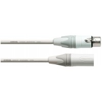 CORDIAL CXM10FM CABLE MICRO PEAK SYMTRIQUE XLR M./XLR F. - 10M BLANC