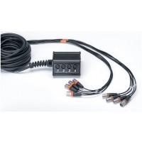 CORDIAL CYB80C15 BOITIER SCNE 8 XLR F. - 15 M