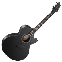 Photo CORT EVL-A4BKS ACOUSTIC NOIR SATINÉ