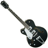Photo GRETSCH GUITARS G5420LH BLACK GAUCHER