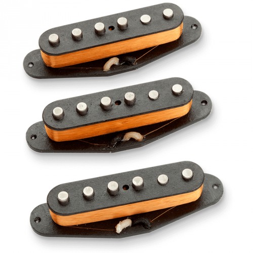 SEYMOUR DUNCAN KIT ALNICO II PRO STAGGERED STRAT - APS1-CSET