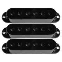 Seymour Duncan 3 X Capots S Black Sans Logo