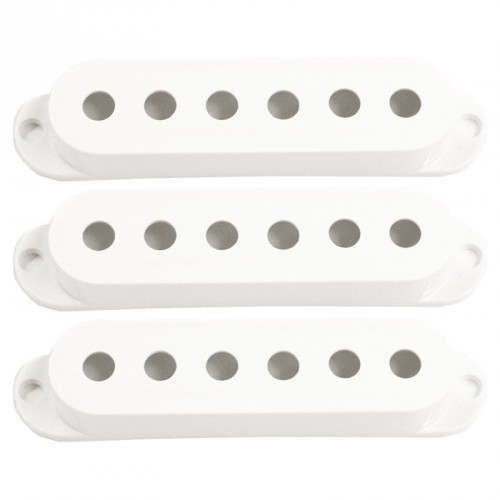 SEYMOUR DUNCAN 3 X CAPOTS S WHITE SANS LOGO