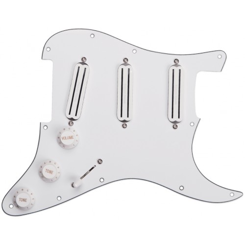 SEYMOUR DUNCAN PLAQUE TRIPLE RAIL WHITE - SHR-PG-W