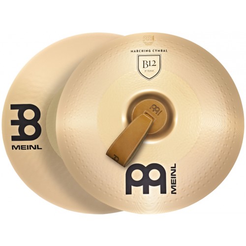 MEINL CYMBALES MARCHING B12 20 (PAIRE)