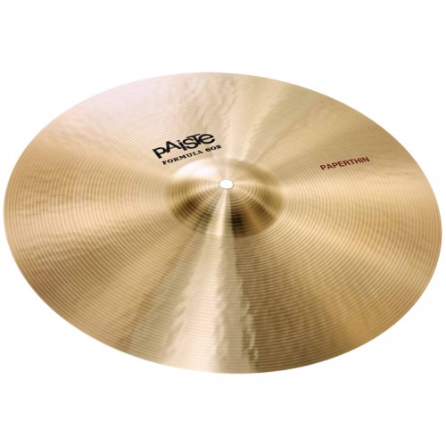 PAISTE FORMULA 602 CLASSIC PAPERTHIN CRASH 16