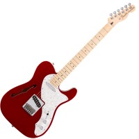 Photo FENDER DELUXE TELECASTER THINLINE MN CANDY APPLE RED