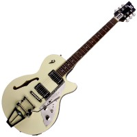 Photo DUESENBERG STARPLAYER TV PLUS VINTAGE WHITE + ETUI
